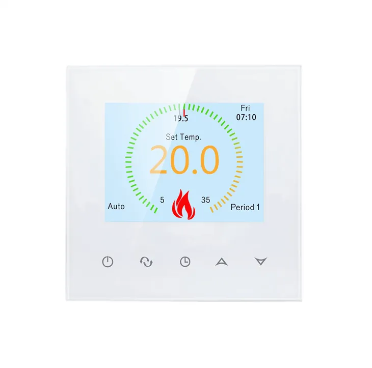 Цифровой интеллектуальный термостат TFT LCD