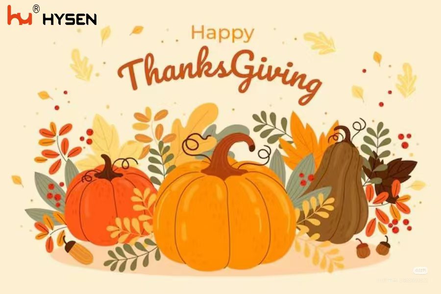 День благодарения в HYSEN: