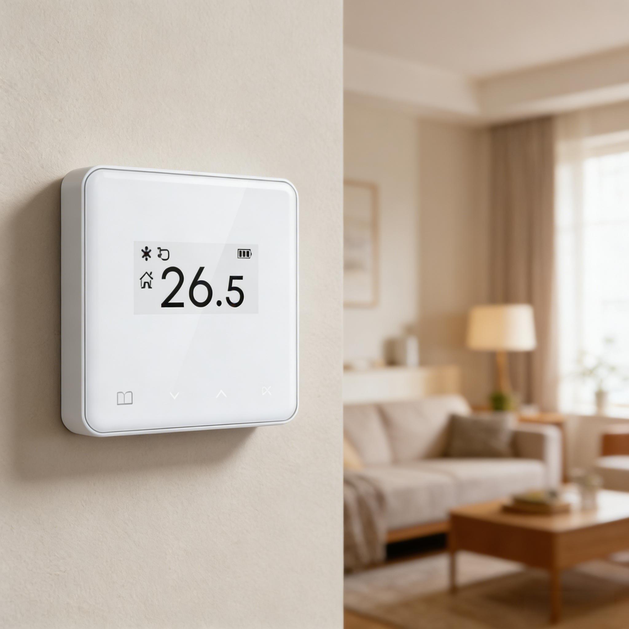 Пониженный заряд батареи влияет на контроль температуры в термостатах с питанием от батареи?